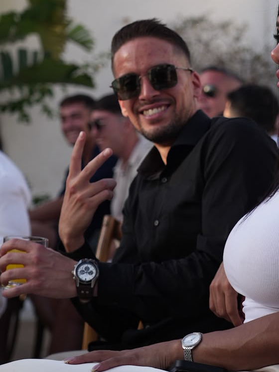 José Miguel López en el evento Bullfy, Ibiza