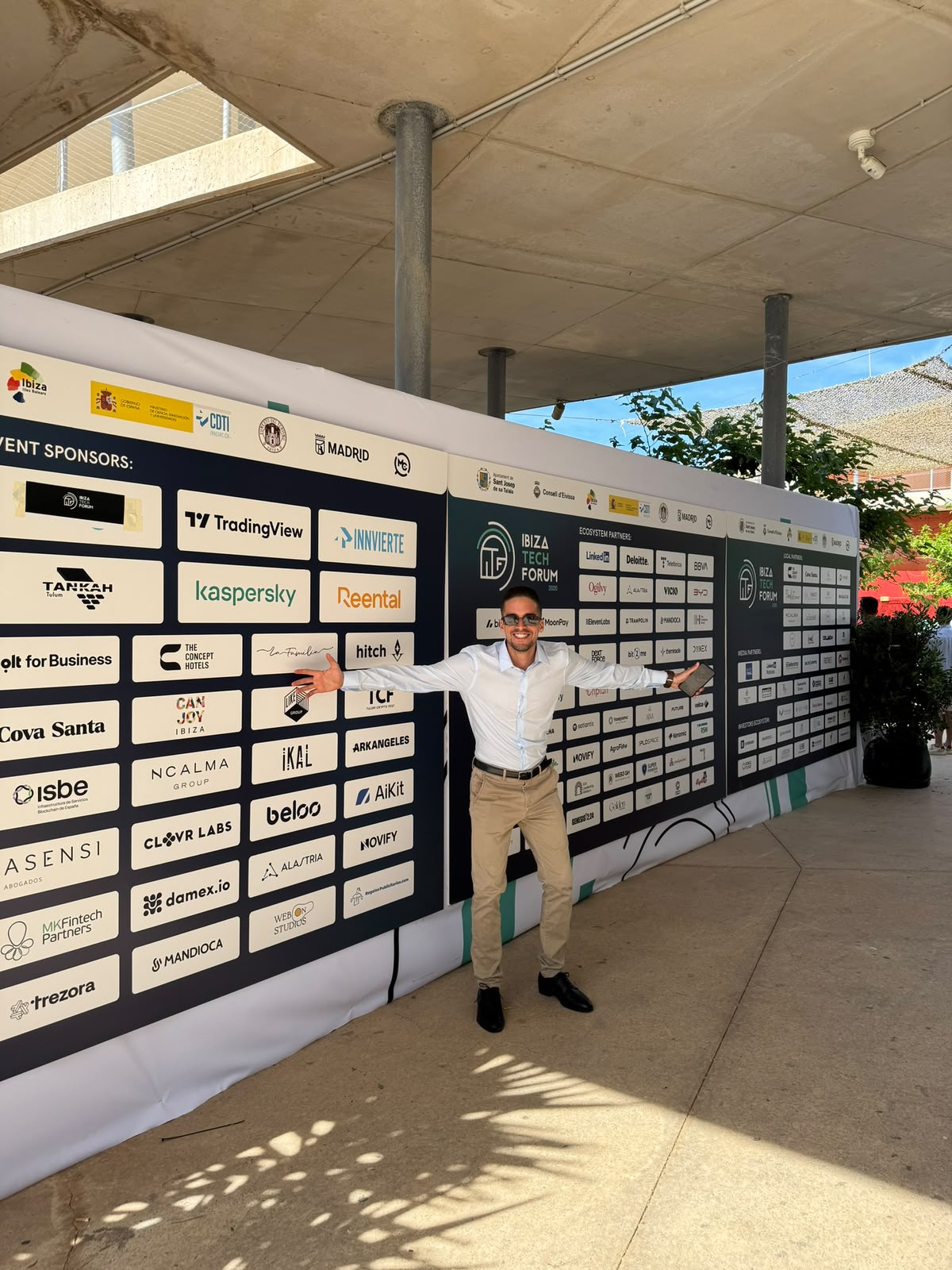 José Miguel López en el photocall del Ibiza Tech Forum 2026